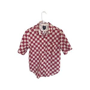 NWT Urban Outfitters BDG plaid shirt sleeve button shirt